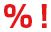 %